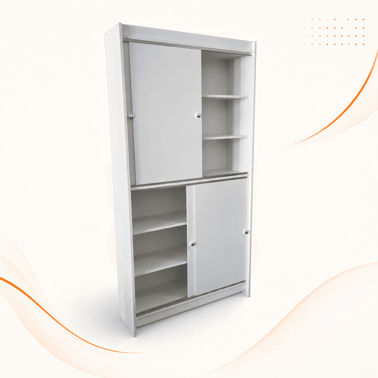 Prateleira c/ Portas MDF